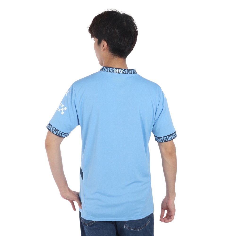 プーマ（PUMA）（メンズ）マンチェスターシティ FC ジャージレプリカ 半袖 ユニフォーム 77507501