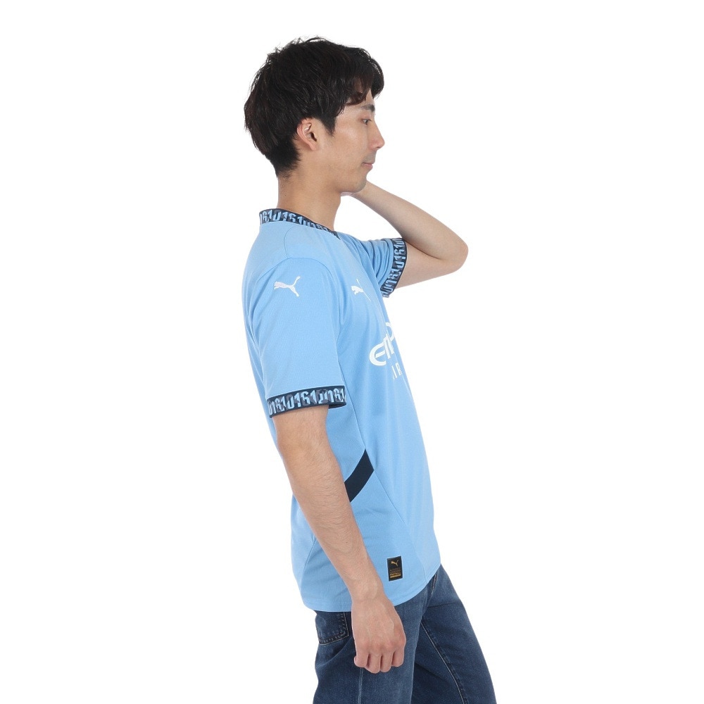 プーマ（PUMA）（メンズ）マンチェスターシティ FC ジャージレプリカ 半袖 ユニフォーム 77507501