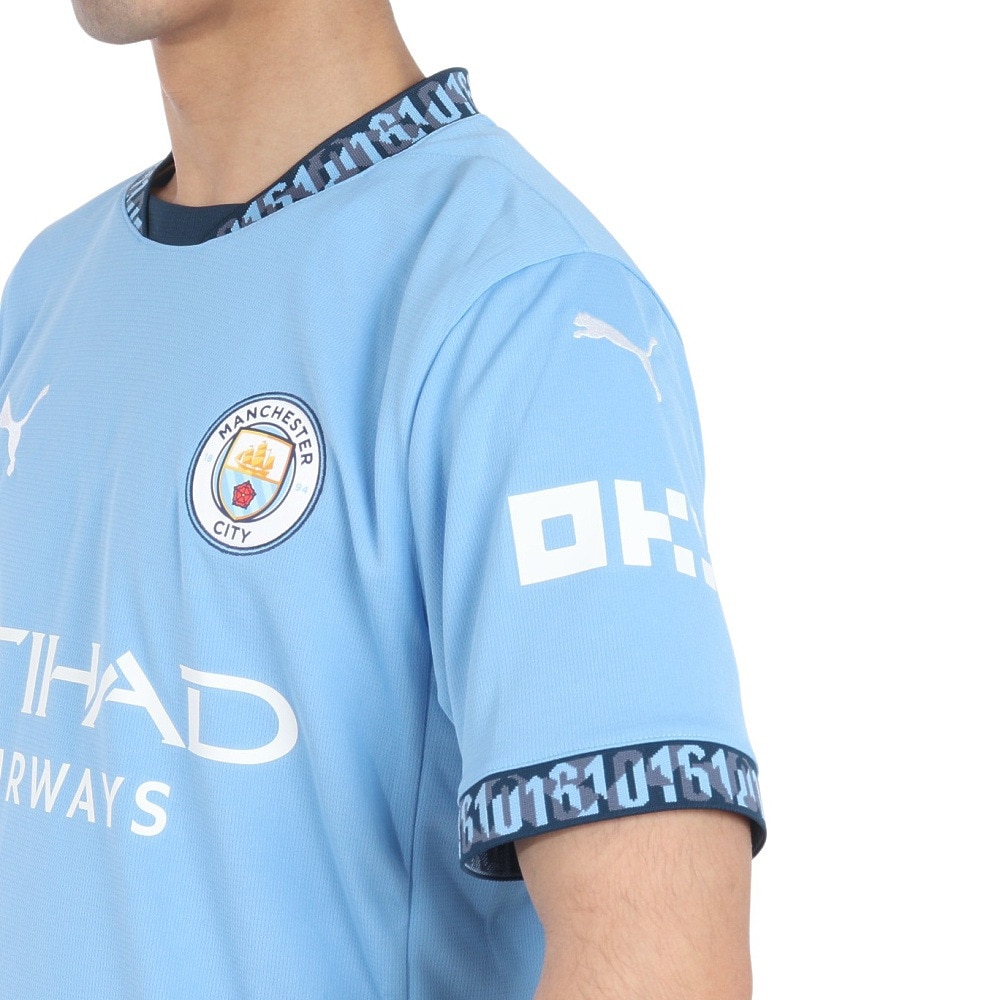 プーマ（PUMA）（メンズ）マンチェスターシティ FC ジャージレプリカ 半袖 ユニフォーム 77507501