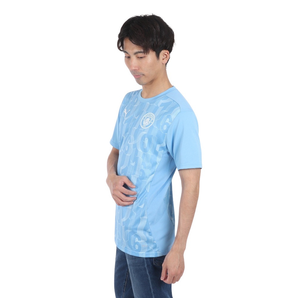 プーマ（PUMA）（メンズ）マンチェスターシティ FC プレマッチ 半袖 シャツ 77757821