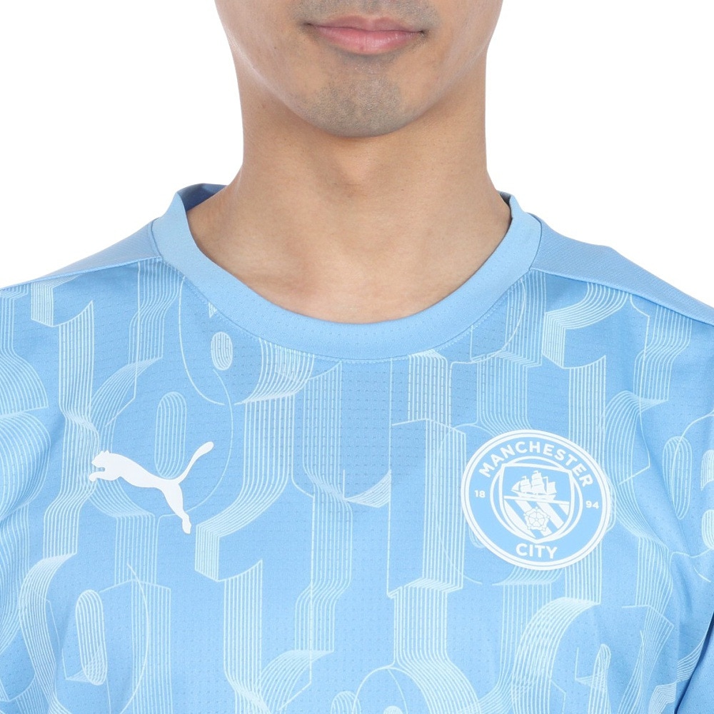 プーマ（PUMA）（メンズ）マンチェスターシティ FC プレマッチ 半袖 シャツ 77757821