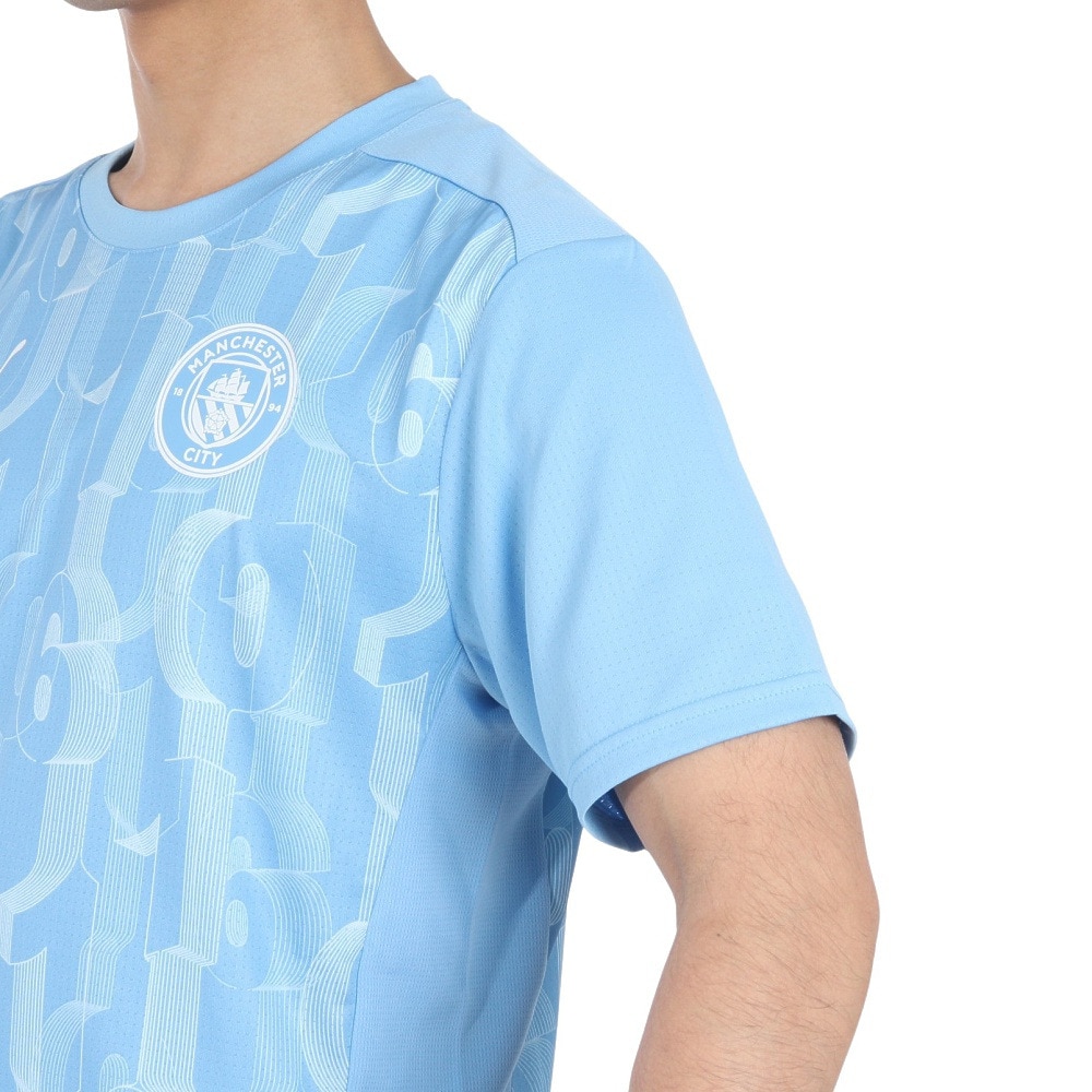 プーマ（PUMA）（メンズ）マンチェスターシティ FC プレマッチ 半袖 シャツ 77757821