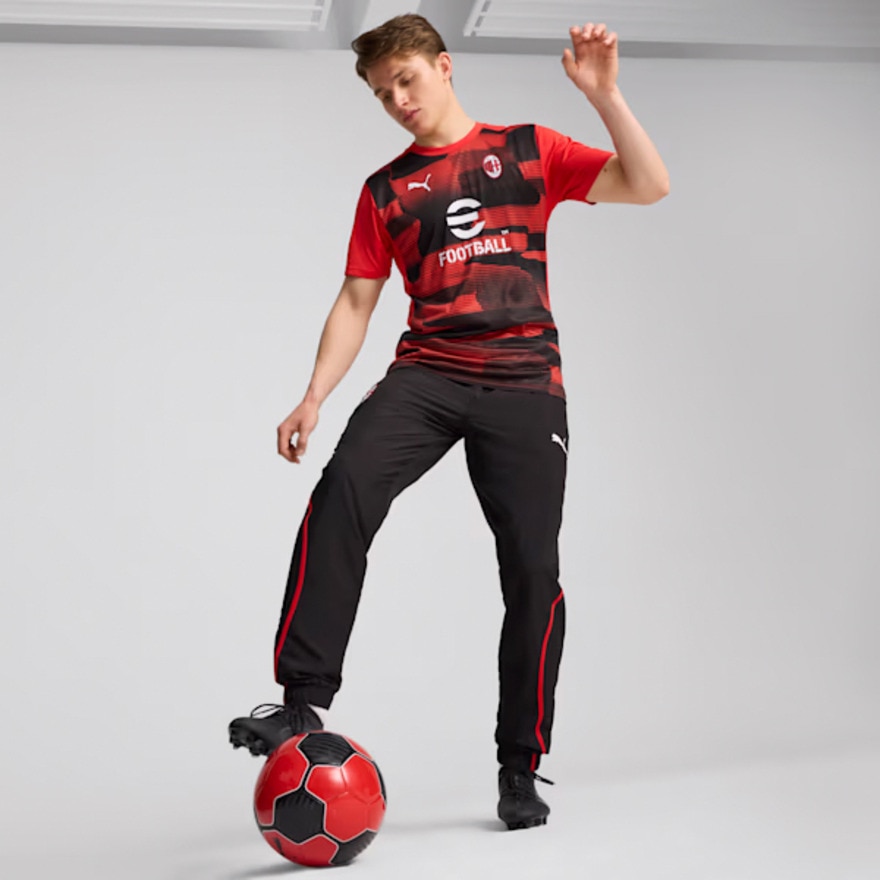 プーマ（PUMA）（メンズ）ACミラン 2024-25 プレマッチ 半袖Tシャツ 77771201