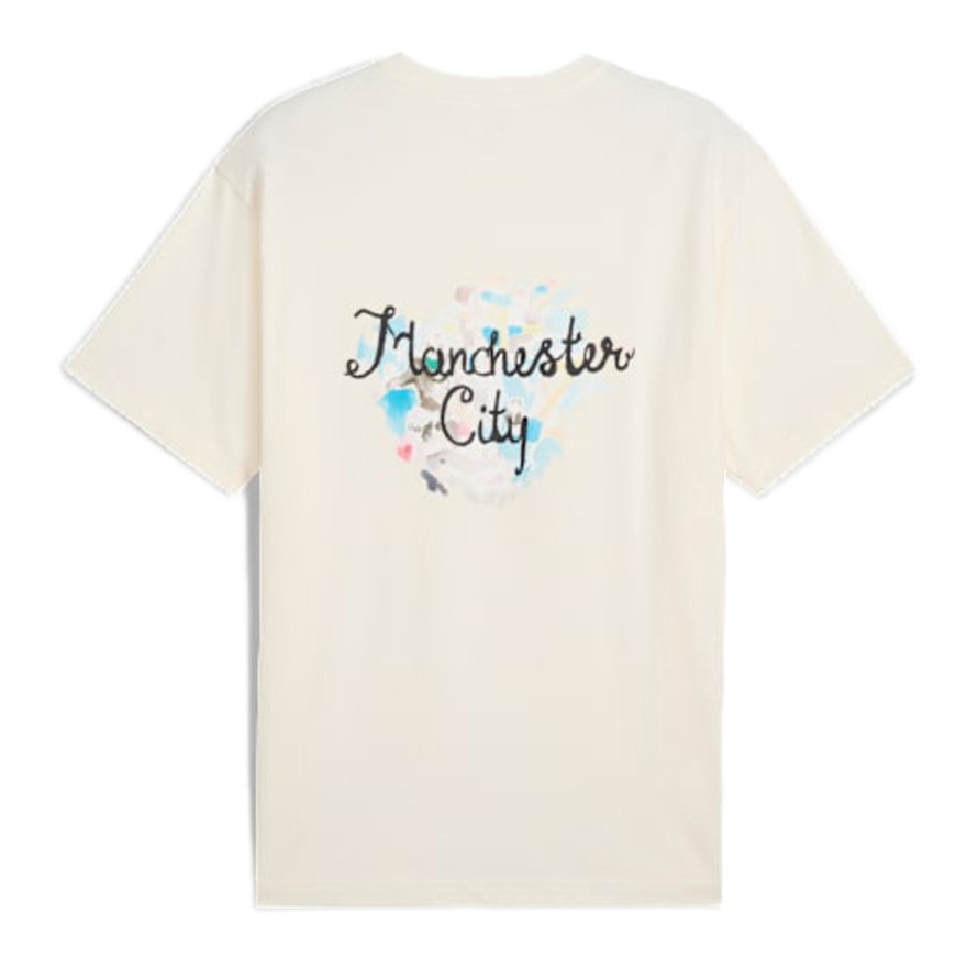 プーマ（PUMA）（メンズ）PUMA×KIDSUPER STUDIOS マンチェスターシティ FC グラフィック 半袖 Tシャツ 60684218