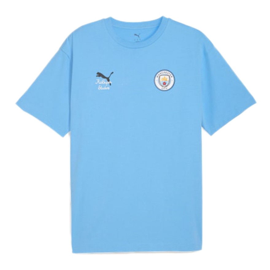 プーマ（PUMA）（メンズ）PUMA×KIDSUPER STUDIOS マンチェスターシティ FC グラフィック 半袖 Tシャツ 60684221