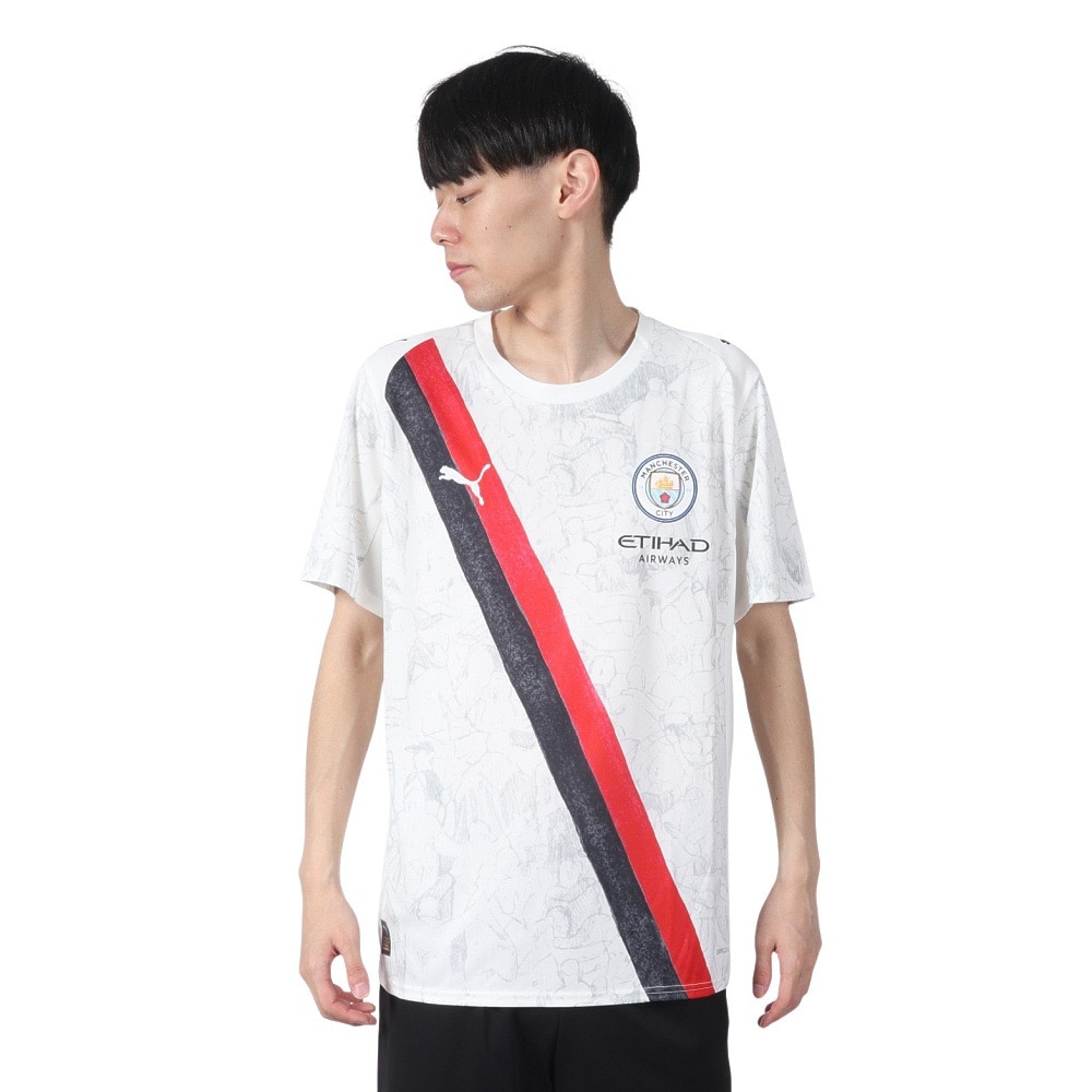 プーマ（PUMA）（メンズ）キッドスーパー マンチェスター・ユナイテッド ジャージ 半袖Tシャツ 78106807