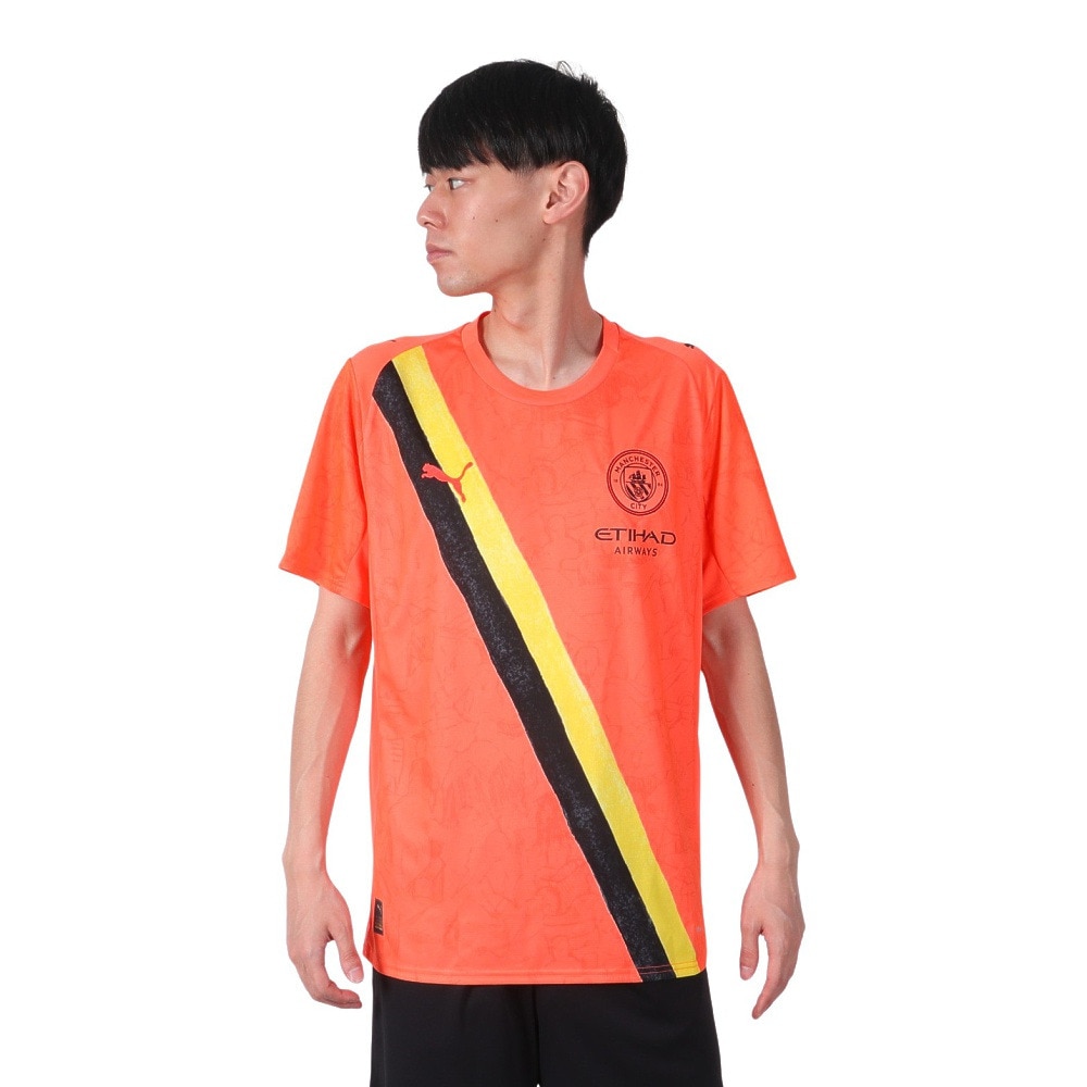 プーマ（PUMA）（メンズ）キッドスーパー マンチェスター・ユナイテッド ジャージ 半袖Tシャツ 78106808
