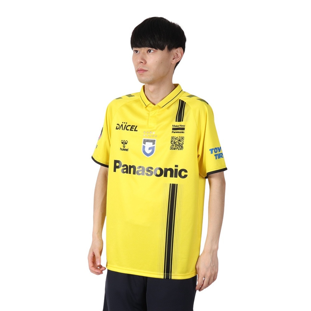 ヒュンメル（hummel）（メンズ、レディース）ガンバ大阪 2025 GK 半袖レプリカユニフォーム HAG1060GOR-30
