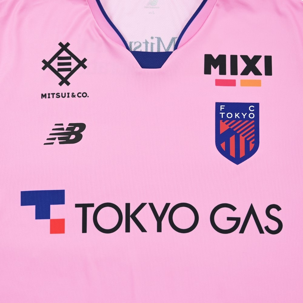ニューバランス（new balance）（メンズ）FC東京 2025 GKレプリカ半袖Tシャツ AMT55237PIN