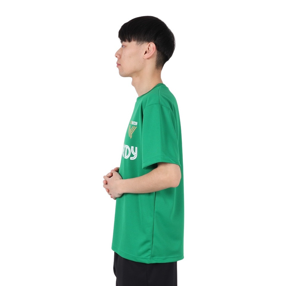 東京ヴェルディ（メンズ、レディース）ベーシックTシャツ ロゴ グリーン