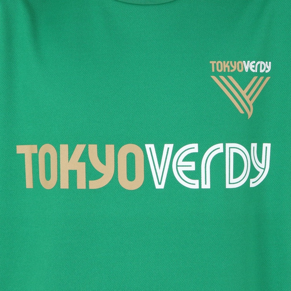 東京ヴェルディ（メンズ、レディース）ベーシックTシャツ ロゴ グリーン