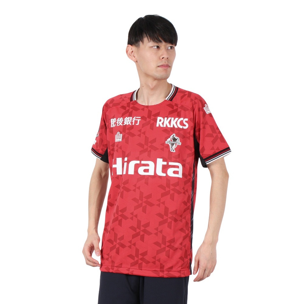 アドミラル ゴルフ（Admiral GOLF）（メンズ、レディース）ロアッソ熊本 2025 オーセンティックユニフォーム AFM552 RED