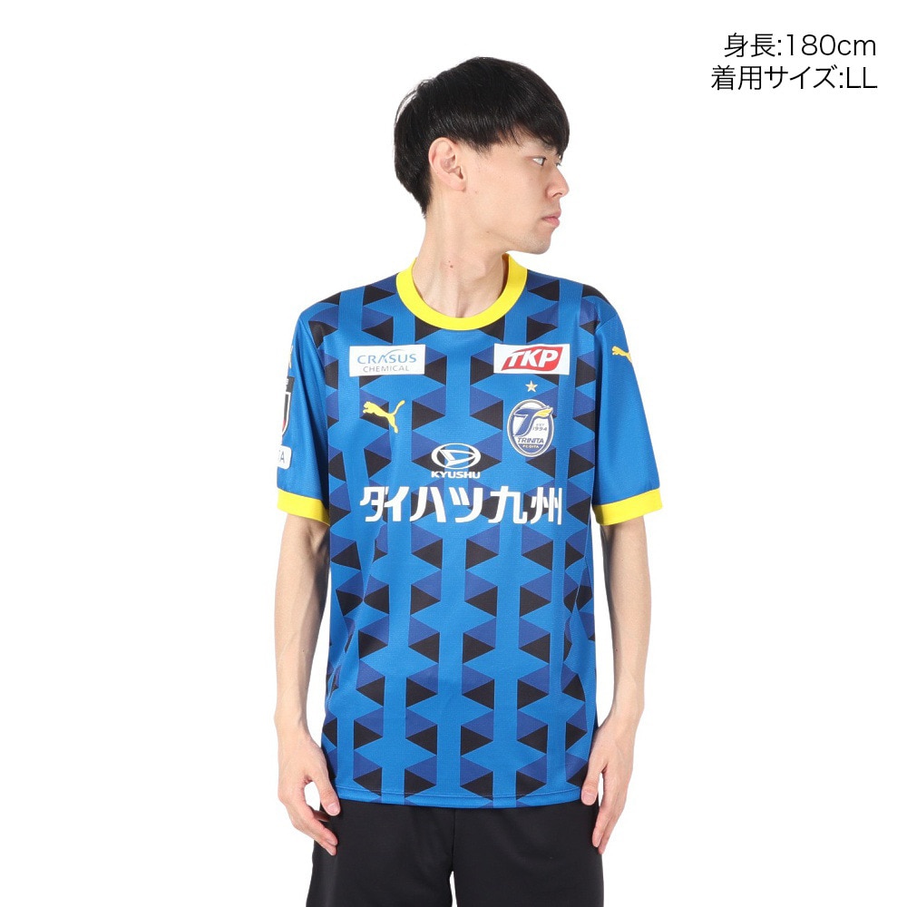 プーマ（PUMA）（メンズ、レディース）TRINITA 25 オーセンティック SS ゲームシャツ ホーム 78345261