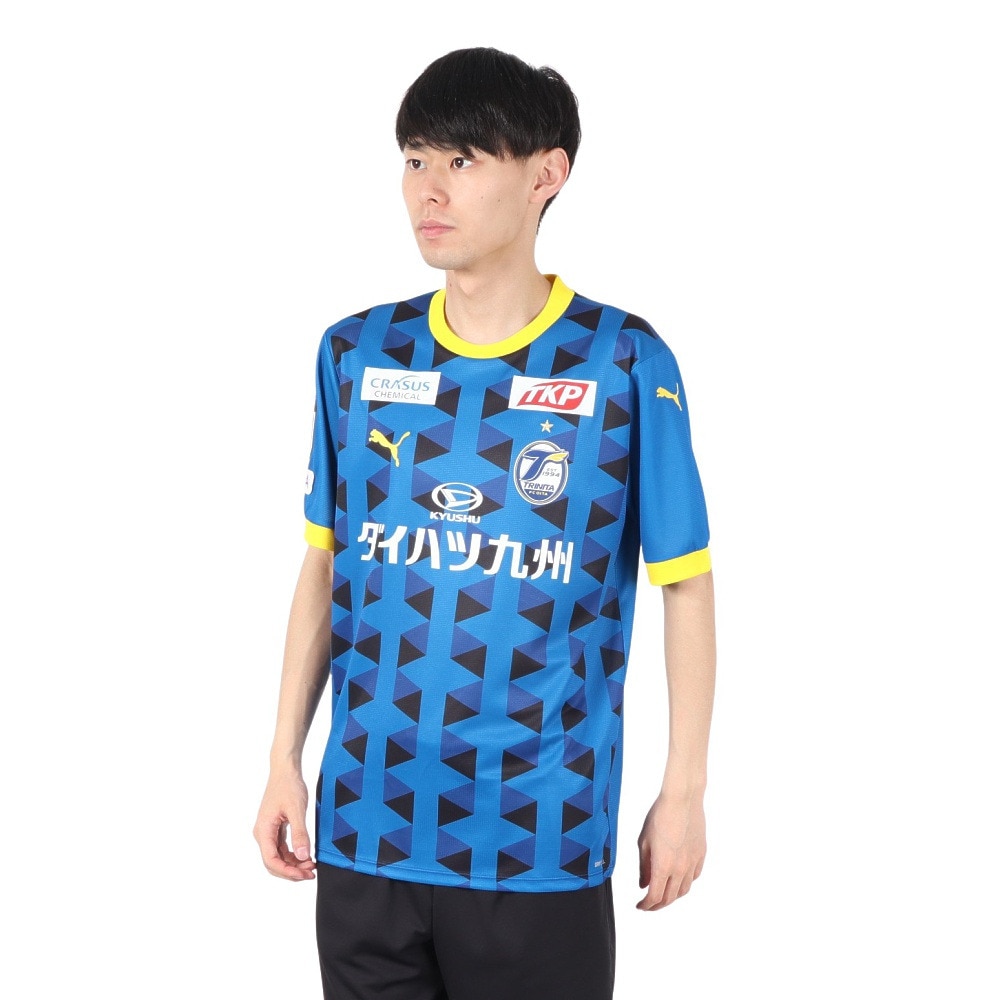 プーマ（PUMA）（メンズ、レディース）TRINITA 25 オーセンティック SS ゲームシャツ ホーム 78345261