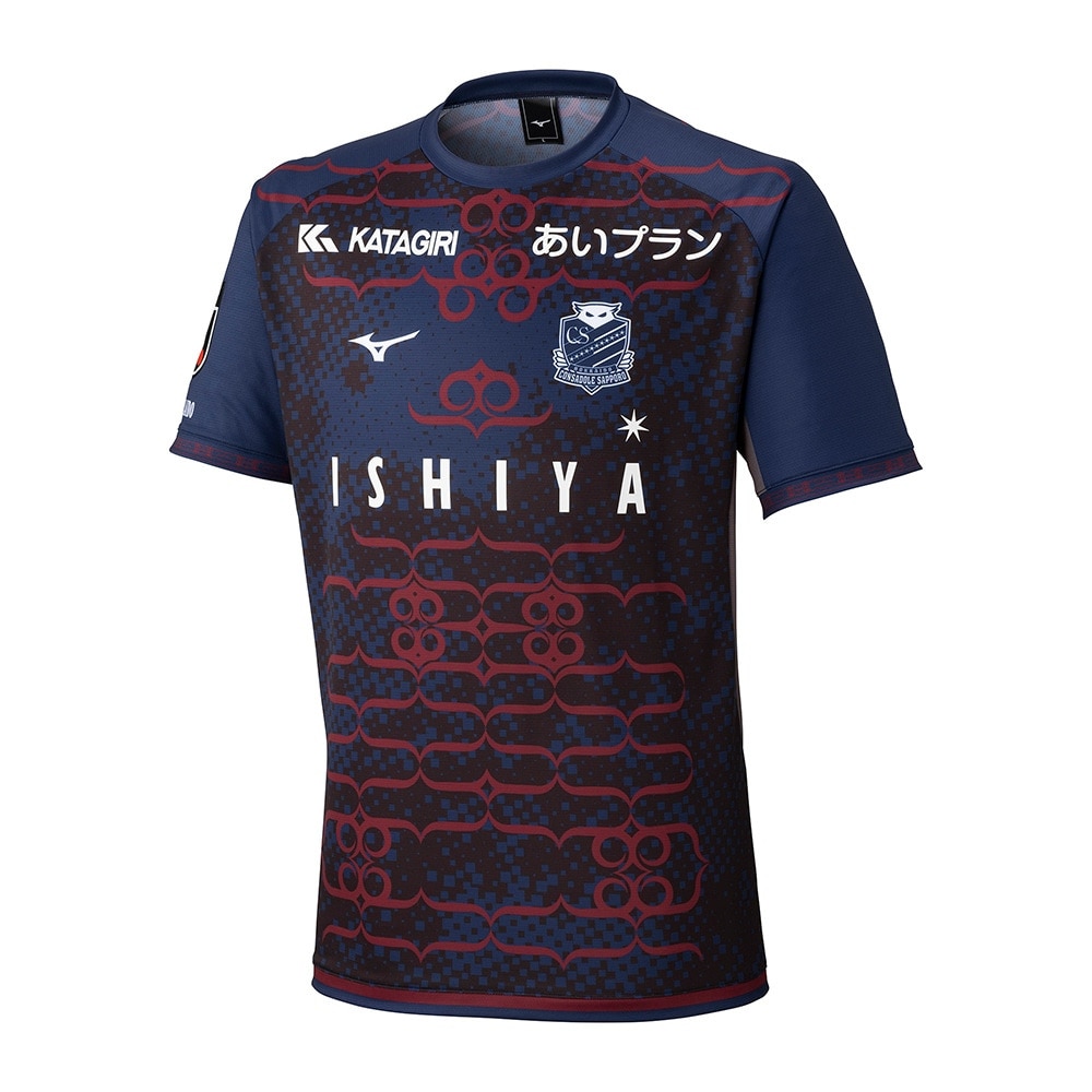 ミズノ（MIZUNO）（メンズ、レディース）北海道コンサドーレ札幌 2025 アウェイ レプリカユニフォーム P2JACY1042