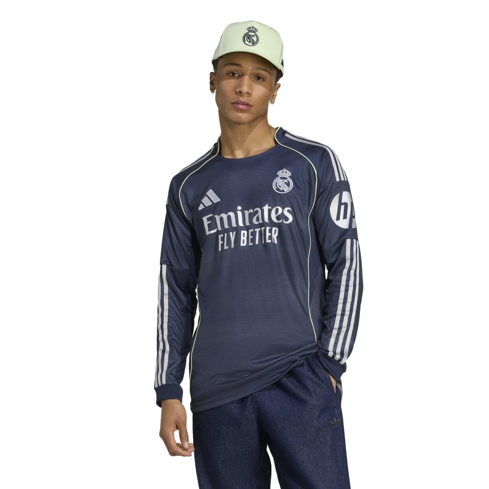 アディダス（adidas）（メンズ）レアル・マドリード 25/26 長袖 アウェイ ユニフォーム KPE18-JP3939