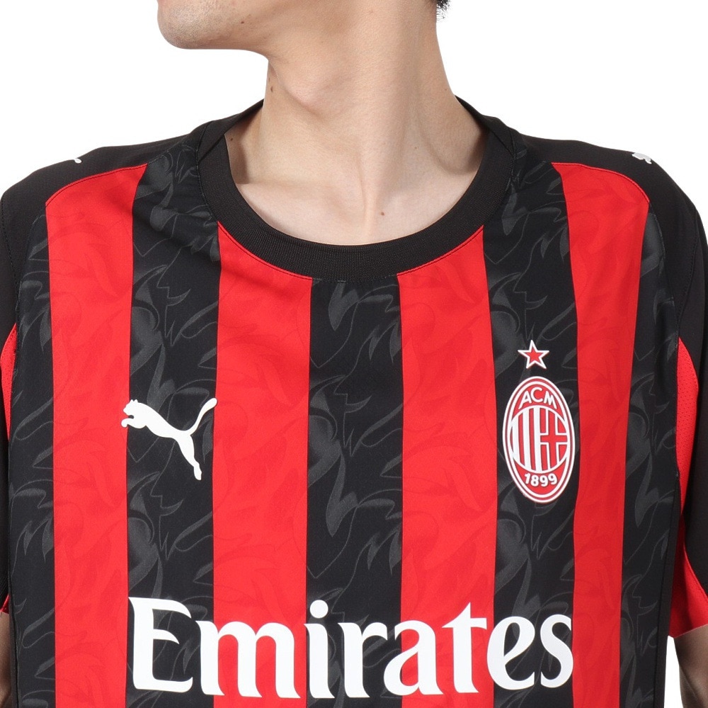 プーマ（PUMA）（メンズ）サッカー ACミラン 2025-26 半袖 ユニホーム オーセンティック 77996101