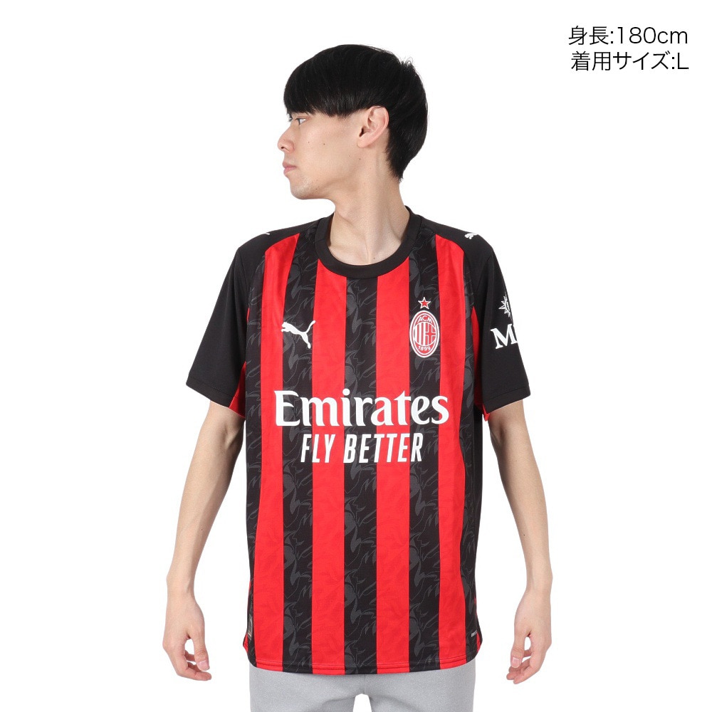プーマ（PUMA）（メンズ）サッカー ACミラン 2025-26 レプリカ 半袖 ユニフォーム 77996201