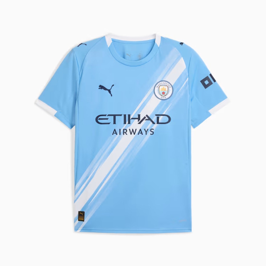 プーマ（PUMA）（メンズ）2025-26 マンチェスターシティ FC ホーム レプリカ 半袖 ユニフォーム 78033801