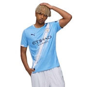 (メンズ)2025-26 マンチェスターシティ FC ホーム レプリカ 半袖 ユニフォーム 78033801