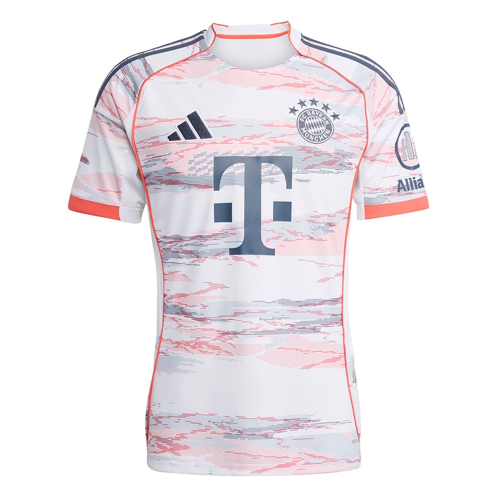 アディダス（adidas）（メンズ、レディース）FCバイエルン 25/26 アウェイユニフォーム KSL22-JJ2143