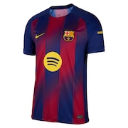 (メンズ、レディース)FC Barcelona 2025/26 Stadium Home 半袖トップ H HJ4590-456