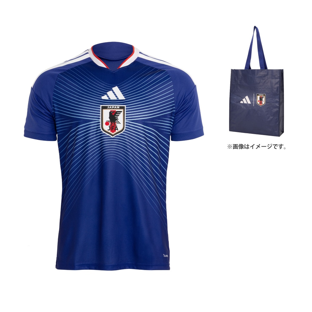 アディダス（adidas）（メンズ）ノベルティ付き! サッカー日本代表 2026 ホーム レプリカ ユニフォーム DAZ45-KD3345