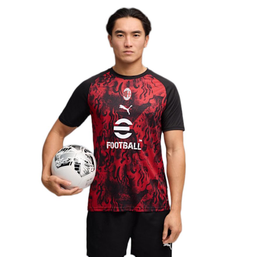 プーマ（PUMA）（メンズ）ACミラン プレマッチ 半袖 シャツ 78471301