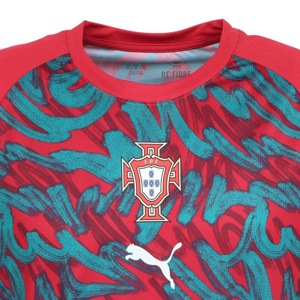 プーマ（PUMA）（メンズ、レディース）サッカー ポルトガル代表 PM 半袖Tシャツ 78478837