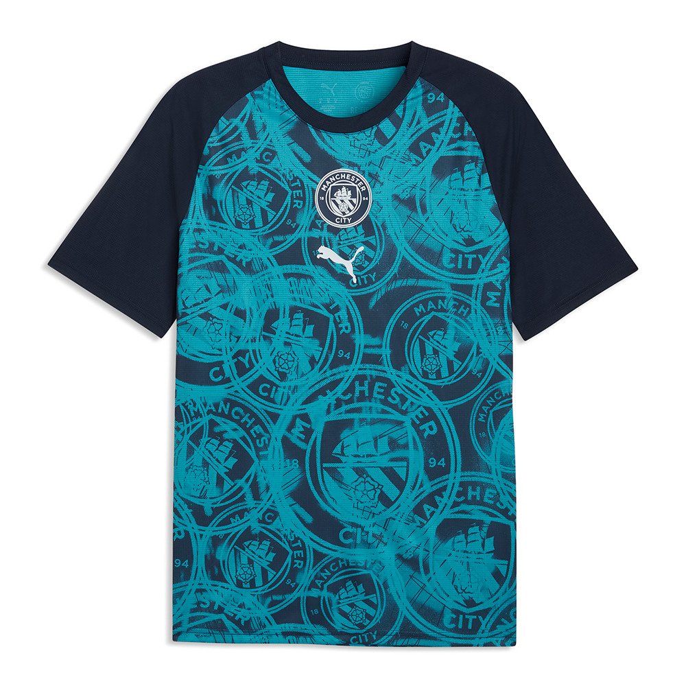 Puma マンチェスター・シティ シャツ プーマ（PUMA）（メンズ）マンチェスターシティFC MCFC PM 半袖シャツ