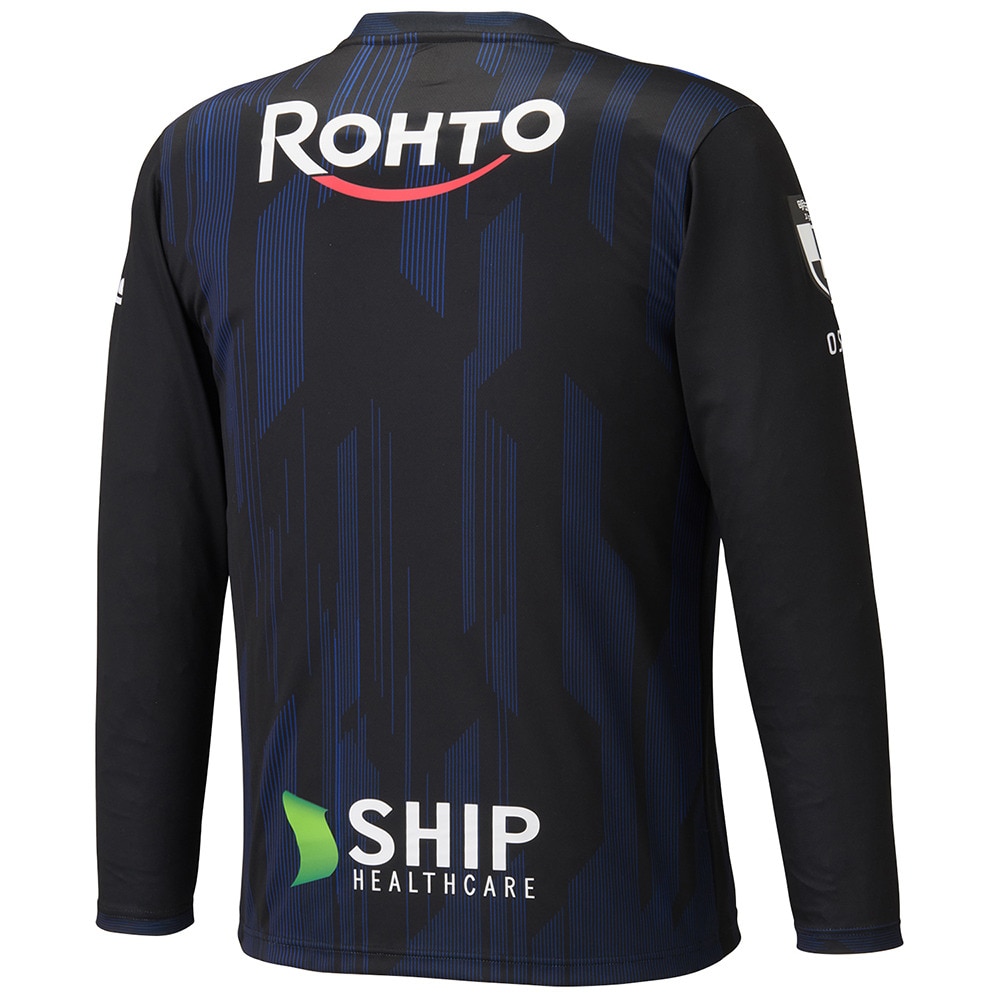 ガンバ大阪 支給品 長袖シャツ　ヒュンメル ユニフォーム ヒュンメル 2025 ガンバ大阪 アウェイ レプリカユニフォーム シャツ