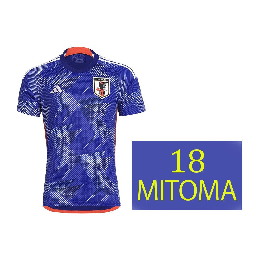 アディダス｜アディダス サッカー日本代表 2022 ホーム レプリカ ユニフォーム 背番号 18 SX012-HF1845 -  スポーツ用品はスーパースポーツゼビオ