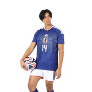 (メンズ)アディダス サッカー日本代表 2026 ホーム レプリカ ユニフォーム 背番号 14 伊東純也 DAZ45-KD3345