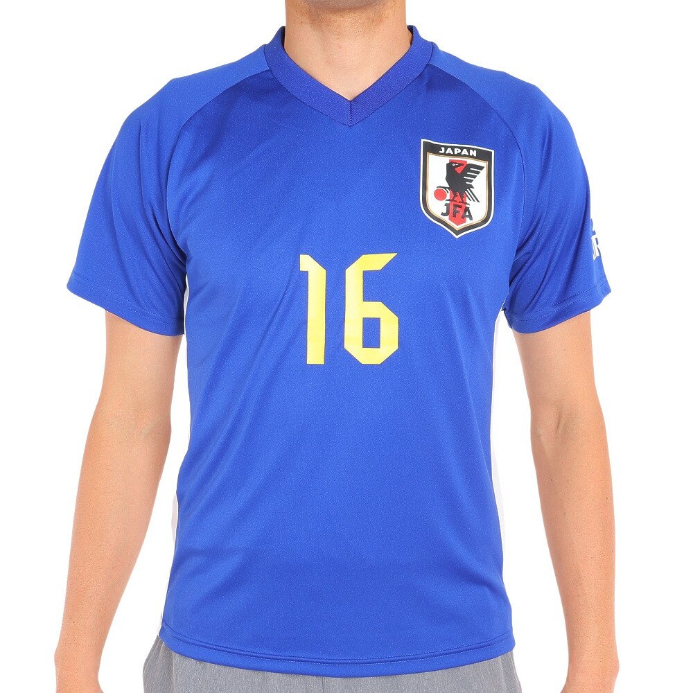 日本サッカー協会（JFA ）（メンズ、レディース）サッカー 日本代表 プレーヤーズTシャツ Sサイズ 16 冨安健洋 O5-057