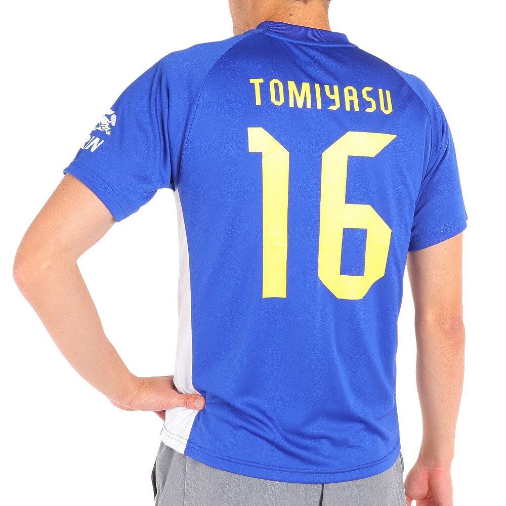 日本サッカー協会（JFA）（メンズ、レディース）サッカー 日本代表 プレーヤーズTシャツ Sサイズ 16 冨安健洋 O5-057