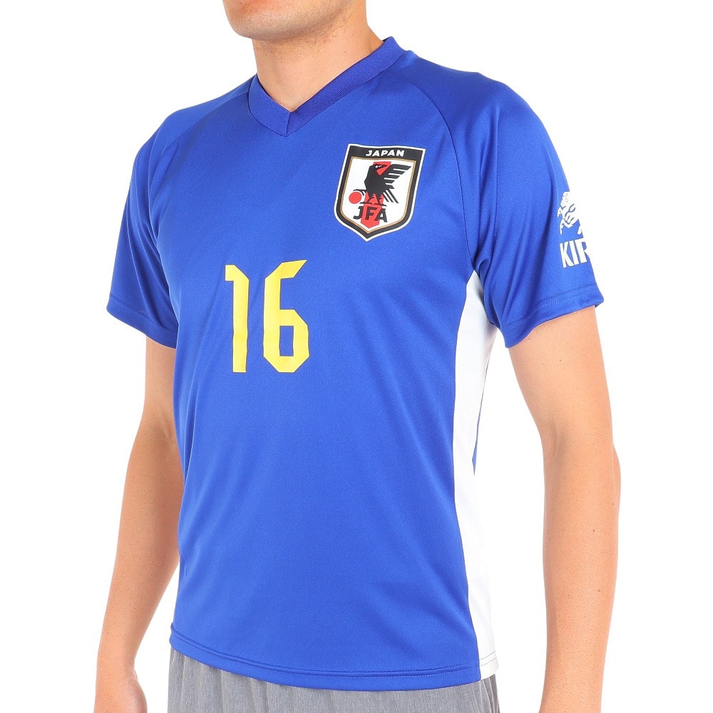 日本サッカー協会（JFA ）（メンズ、レディース）サッカー 日本代表 プレーヤーズTシャツ Sサイズ 16 冨安健洋 O5-057