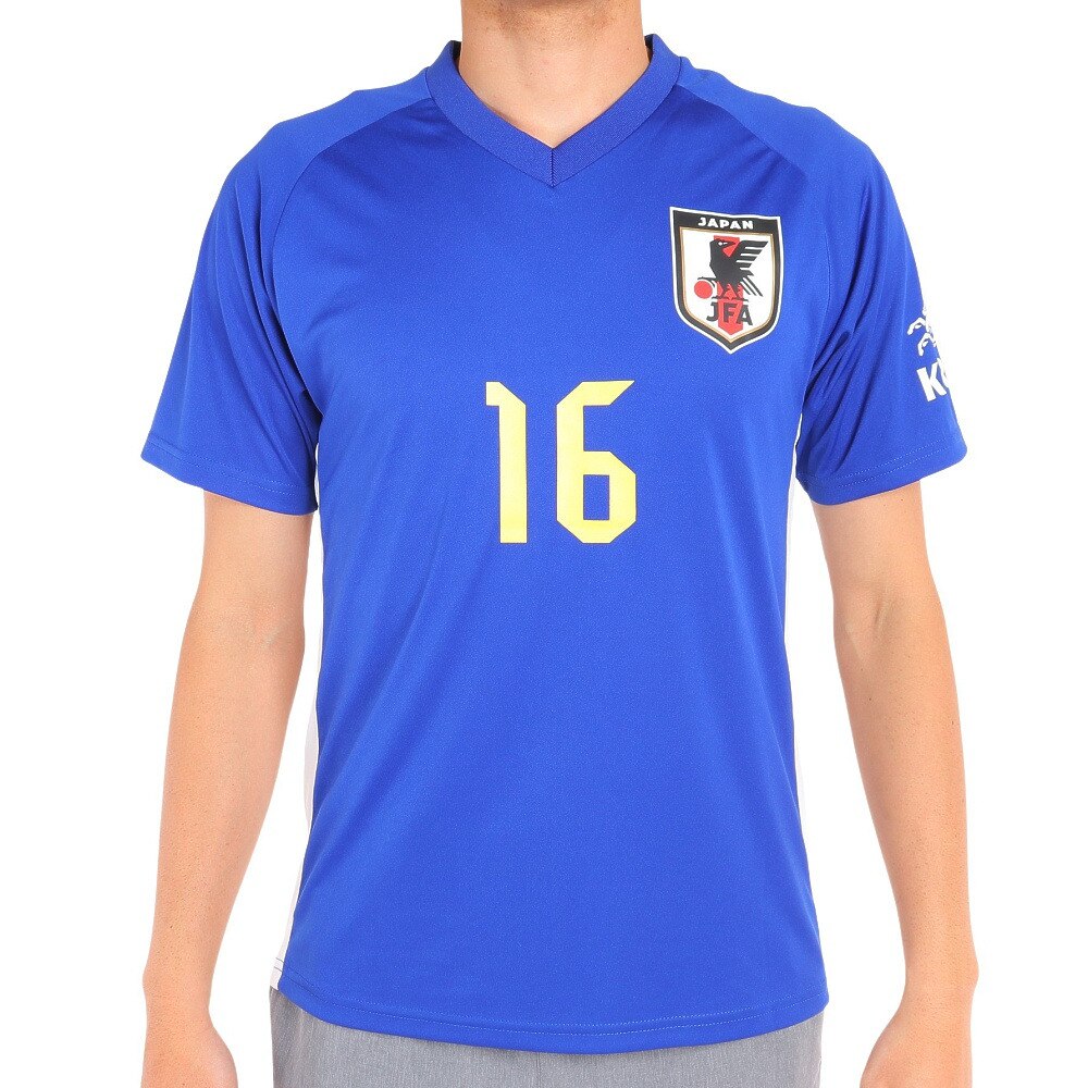 日本サッカー協会（JFA）（メンズ、レディース）サッカー 日本代表 プレーヤーズTシャツ Mサイズ 16 冨安健洋 O5-058