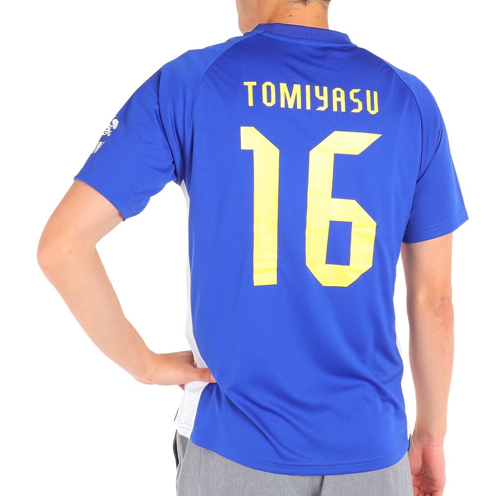 日本サッカー協会（JFA ）（メンズ、レディース）サッカー 日本代表 プレーヤーズTシャツ Mサイズ 16 冨安健洋 O5-058