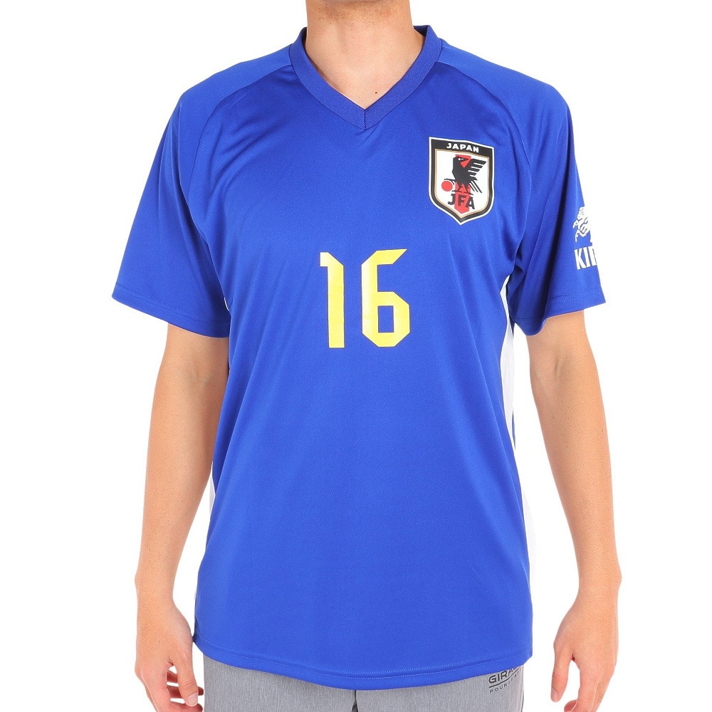 日本サッカー協会（JFA ）（メンズ、レディース）サッカー 日本代表 プレーヤーズTシャツ XLサイズ 16 冨安健洋 O5-060