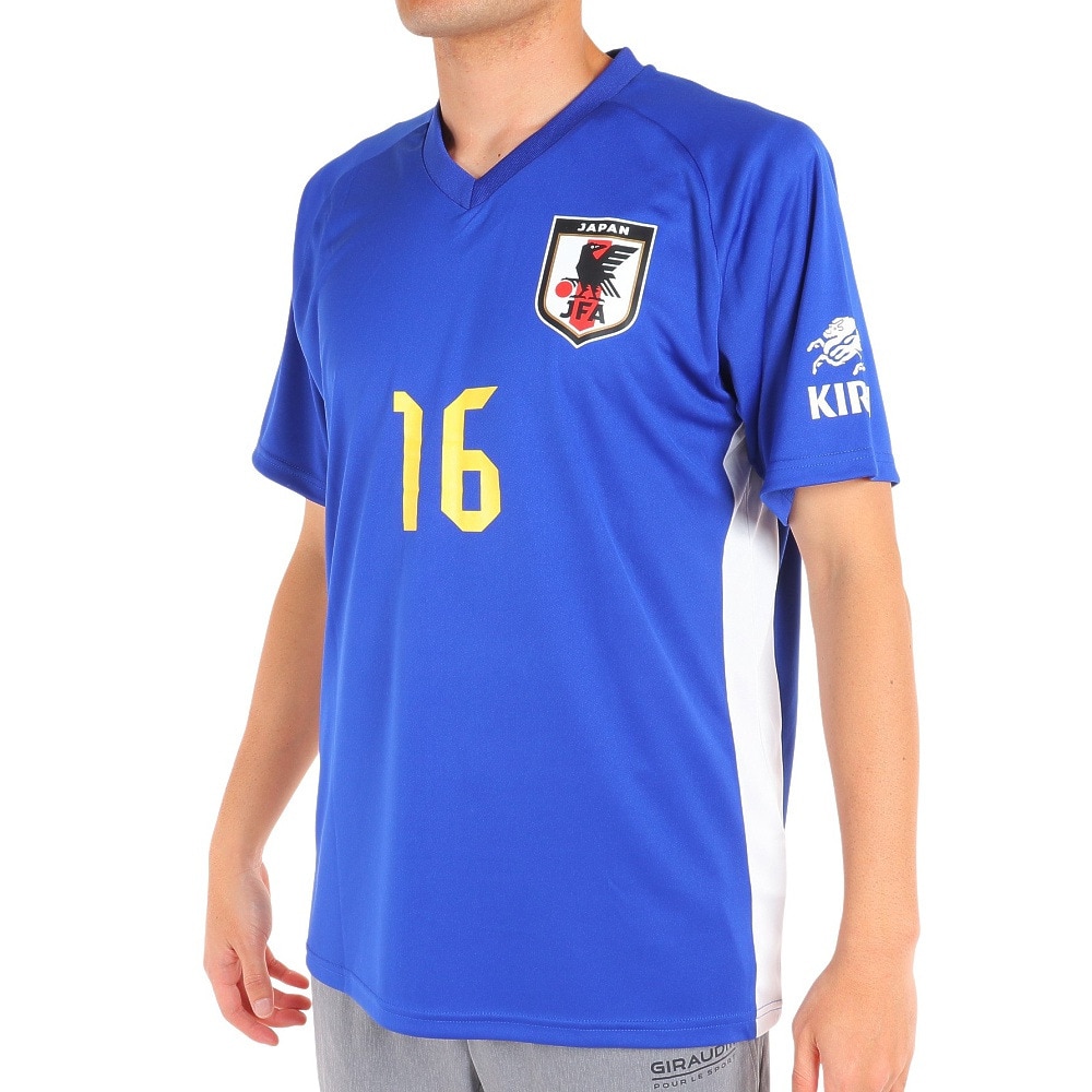 日本サッカー協会（JFA ）（メンズ、レディース）サッカー 日本代表 プレーヤーズTシャツ XLサイズ 16 冨安健洋 O5-060