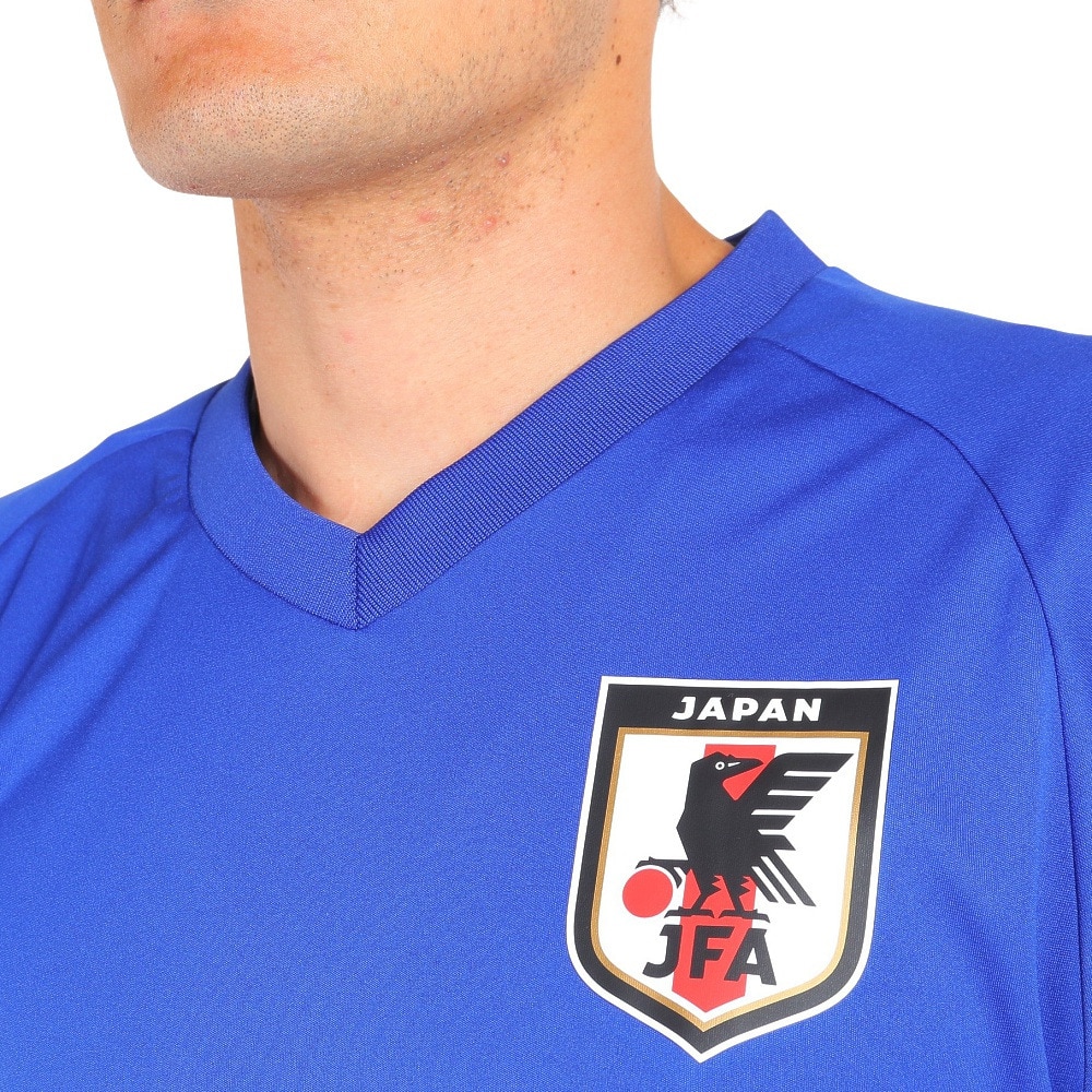 日本サッカー協会（JFA ）（メンズ、レディース）サッカー 日本代表 プレーヤーズTシャツ Lサイズ 14 伊東純也 O5-083