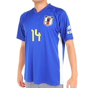 日本サッカー協会（JFA ）（メンズ、レディース）サッカー 日本代表 プレーヤーズTシャツ XLサイズ 14 伊東純也 O5-084