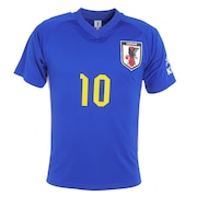 ジェイエフエー（JFA）（メンズ、レディース）サッカー 日本代表 プレーヤーズTシャツ XSサイズ 10 南野拓実 O5-086