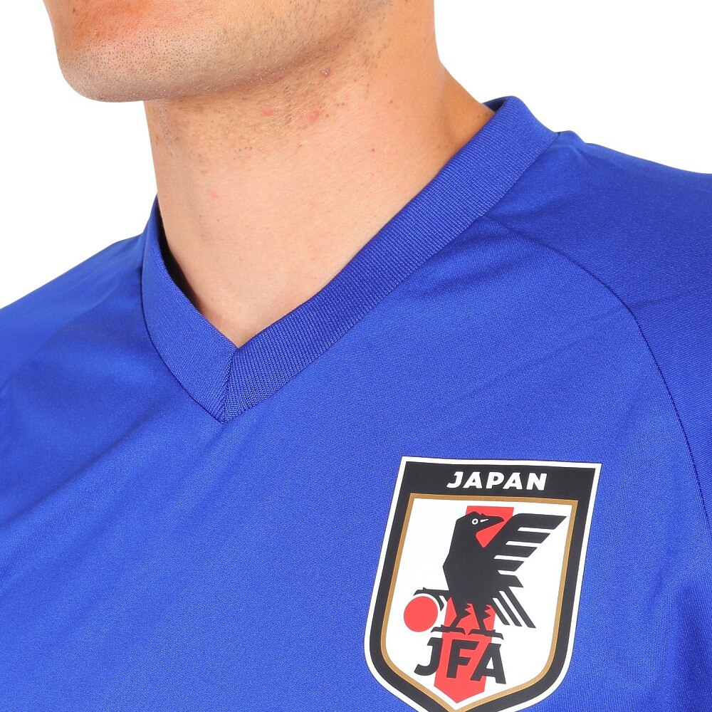 日本サッカー協会（JFA ）（メンズ、レディース）サッカー 日本代表 プレーヤーズTシャツ Mサイズ 10 南野拓実 O5-088