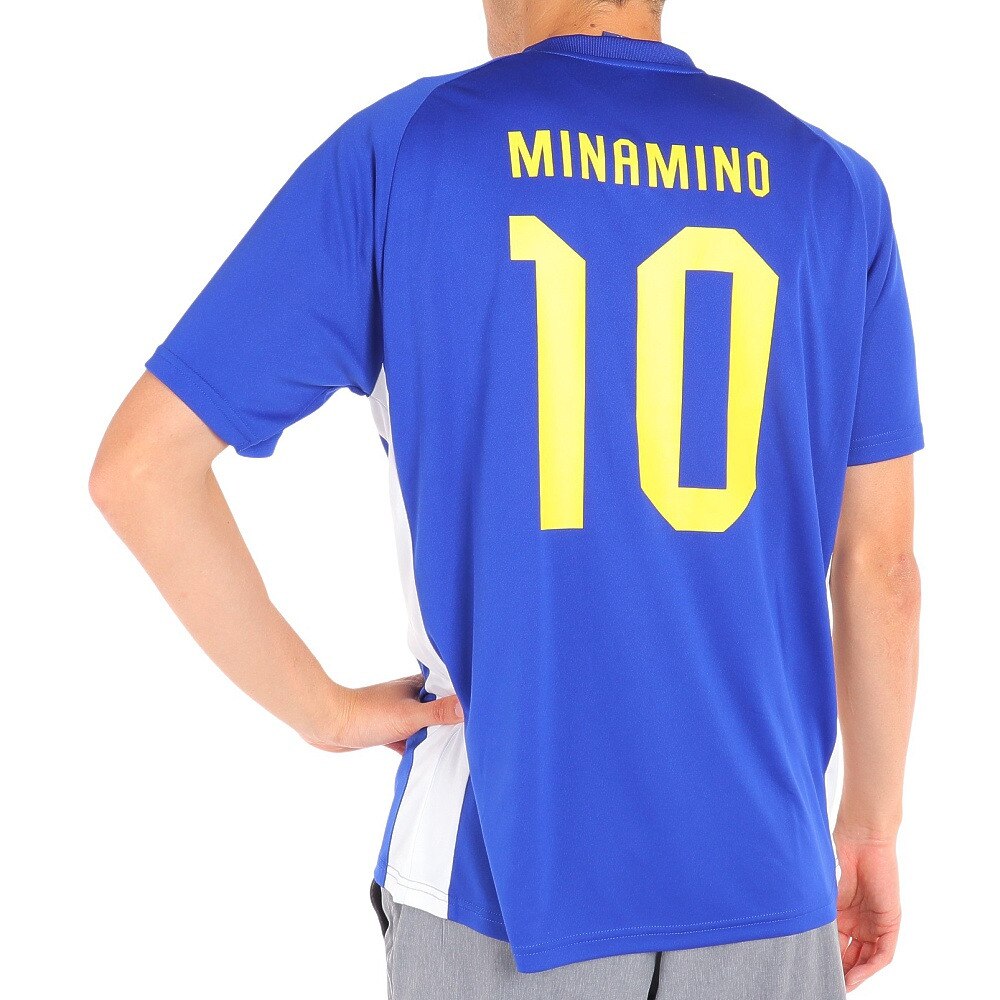 JFA（メンズ、レディース）サッカー 日本代表 プレーヤーズTシャツ Lサイズ 10 南野拓実 O5-089