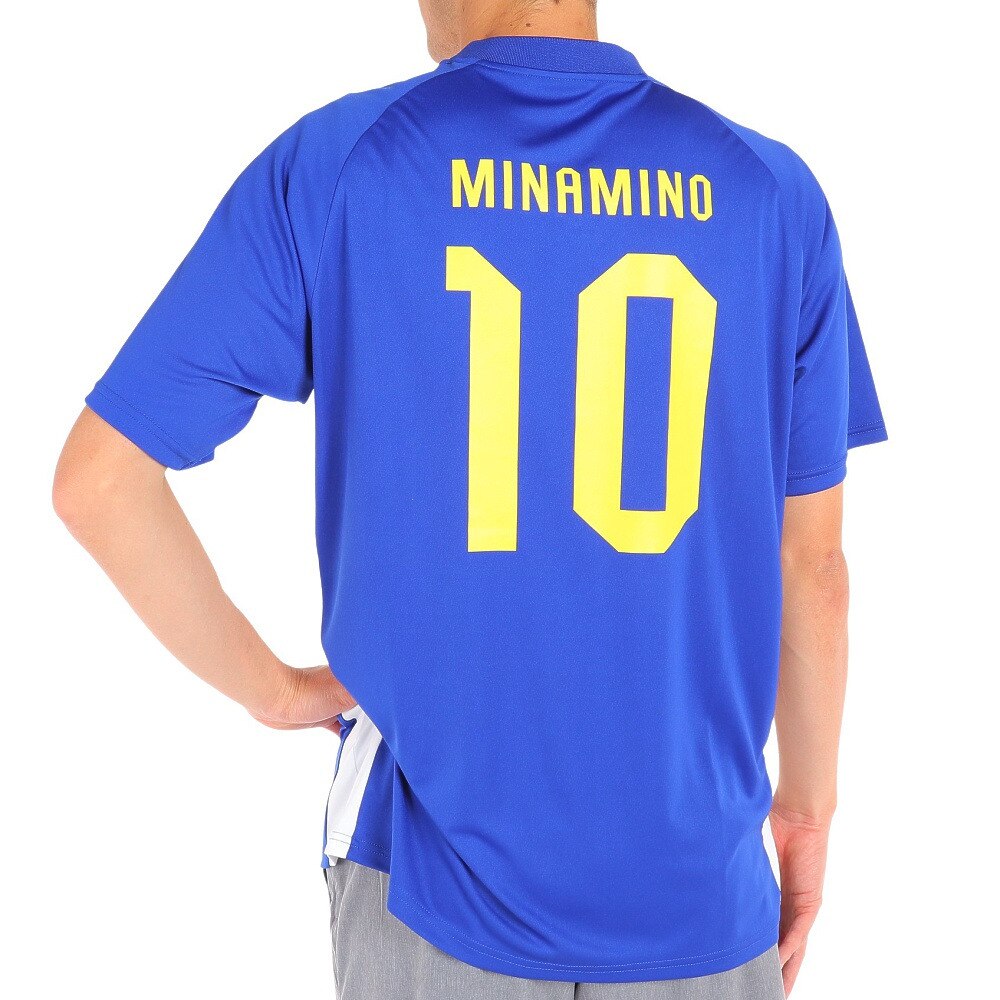 日本サッカー協会（JFA）（メンズ、レディース）サッカー 日本代表 プレーヤーズTシャツ XLサイズ 10 南野拓実 O5-090