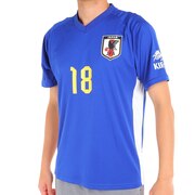 ジェイエフエー（JFA）（メンズ、レディース）サッカー 日本代表 プレーヤーズTシャツ Lサイズ 18 三笘薫 O5-113