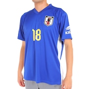 日本サッカー協会（JFA ）（メンズ、レディース）サッカー 日本代表 プレーヤーズTシャツ XLサイズ 18 三笘薫 O5-114