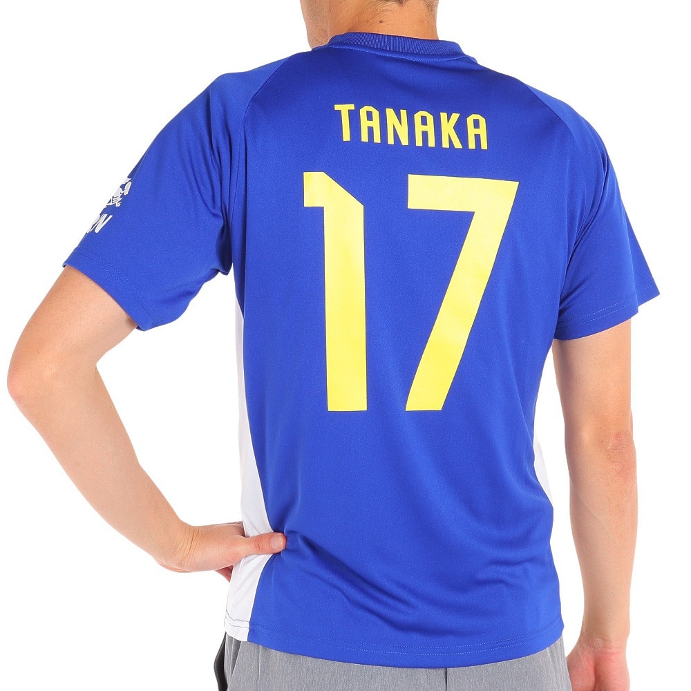 ジェイエフエー（JFA）（メンズ、レディース）サッカー 日本代表 プレーヤーズTシャツ Sサイズ 17 田中碧 O5-135