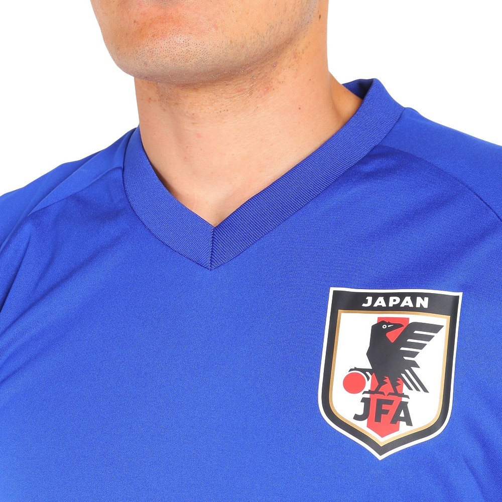 日本サッカー協会（JFA ）（メンズ、レディース）サッカー 日本代表 プレーヤーズTシャツ Lサイズ 17 田中碧 O5-137